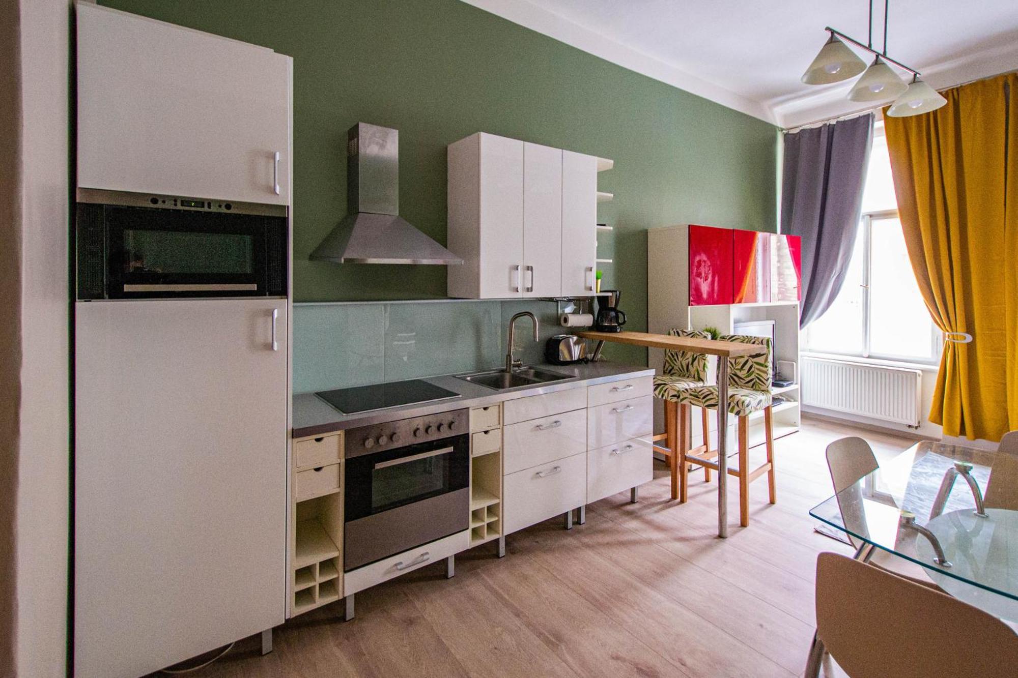 Modern Cozy Apartment By Ruterra Prag Dış mekan fotoğraf