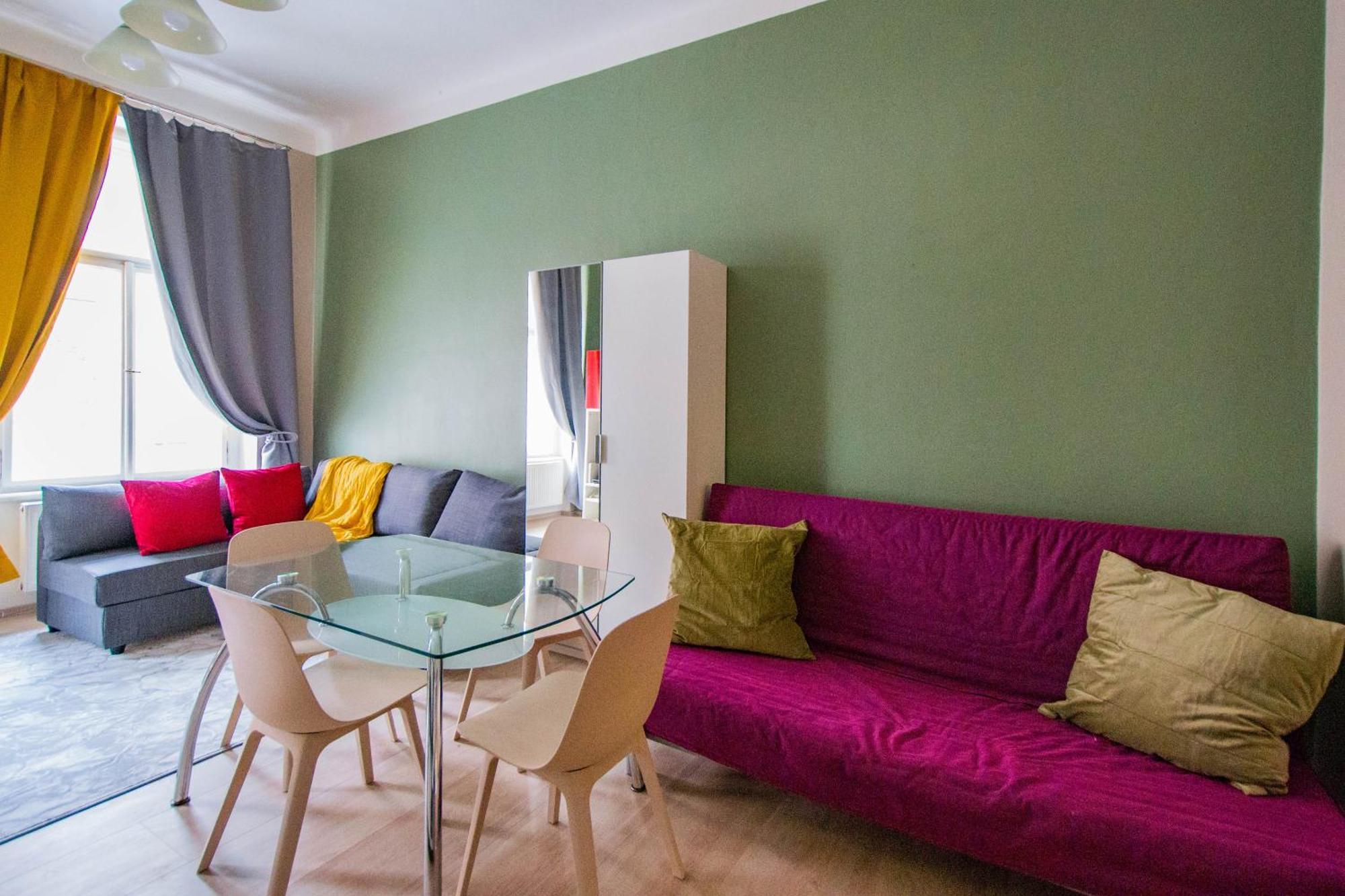 Modern Cozy Apartment By Ruterra Prag Dış mekan fotoğraf
